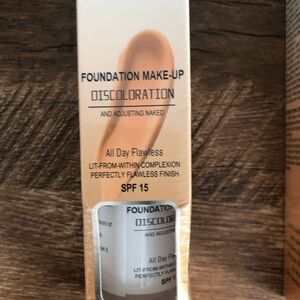 Color matching foundation makeup,
